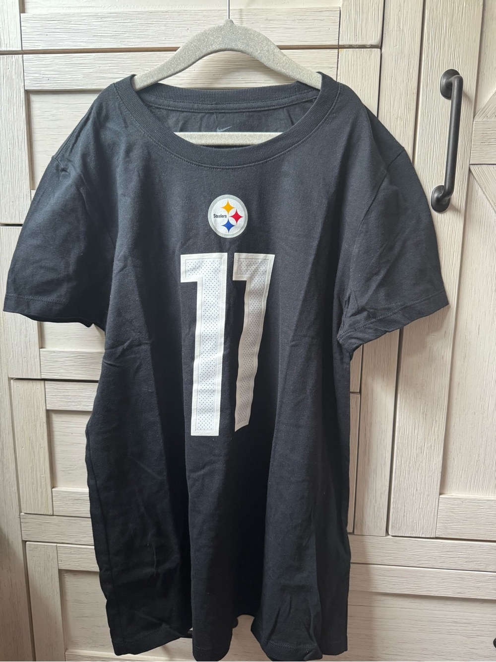 Nike Wmn Pittsburgh Steelers Claypool #11 T-Shirt Blk SZ M NWT